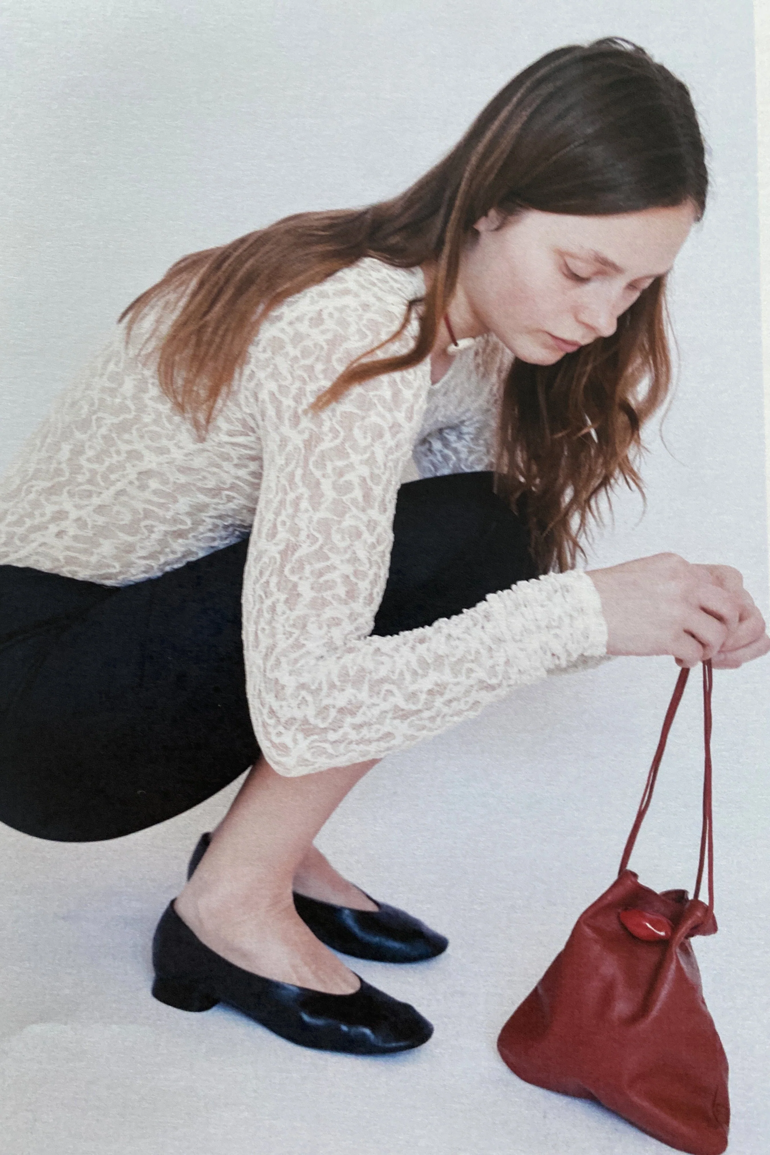CASILDA Pouch in Rosso - Preorder Only - Image 3